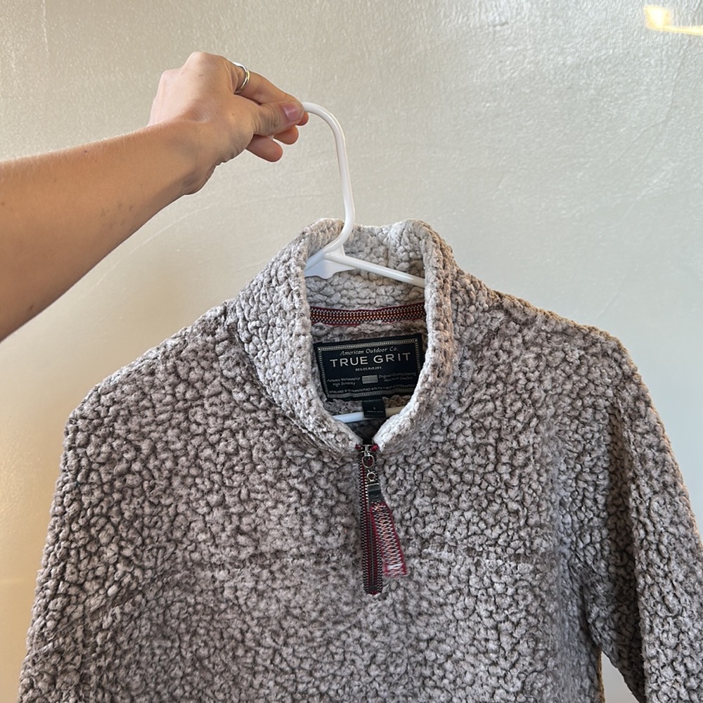 True Grit Sherpa Pullover